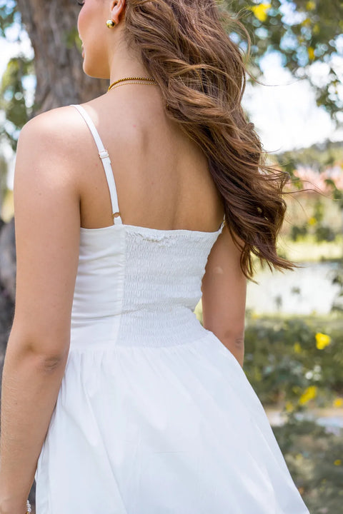 VESTIDO LARGO ESTILO CORSET CON ENCAJE FRONTAL Y FRUNCIDO EN LA ESPALDA REF 1504