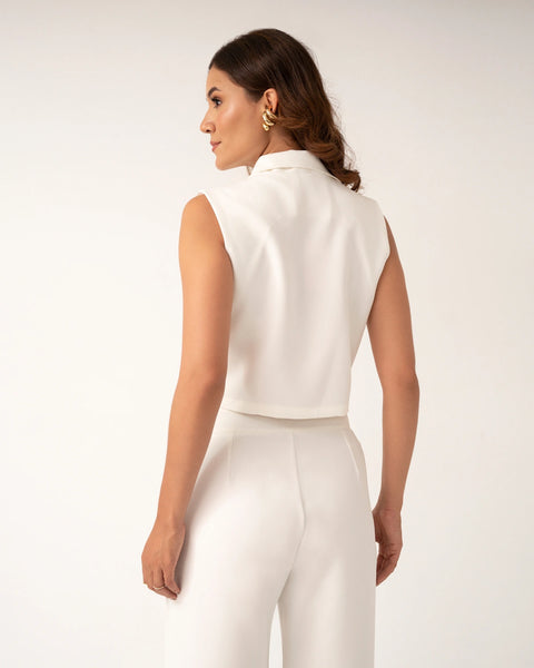 SET DE PANTALÓN Y CHALECO BLAZER