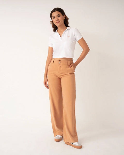 PANTALON CLÁSICO TIRO ALTO BOTA RECTA REF 0423