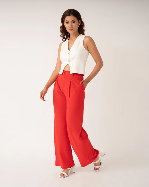 PANTALÓN LIVIANO CON PLIEGUES REF 0421