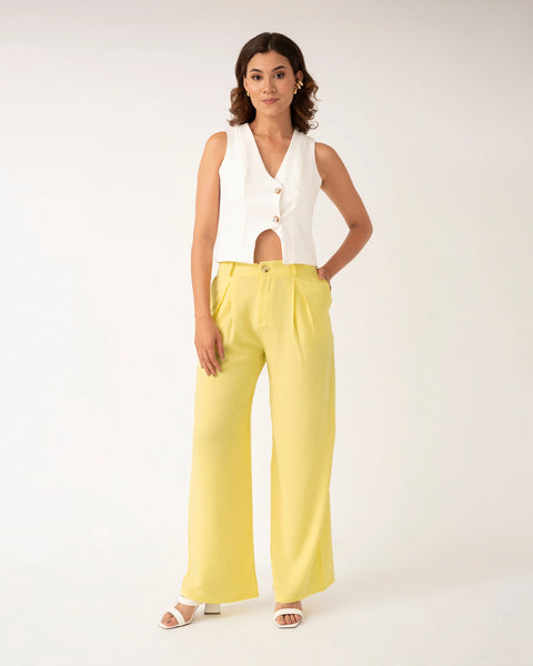 PANTALÓN LIVIANO CON PLIEGUES REF 0421
