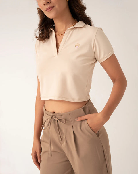PANTALÓN PLIEGUES CORDÓN BOTA RECTA REF 0427