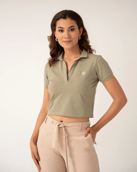 CAMISETA POLO CON BORDADO