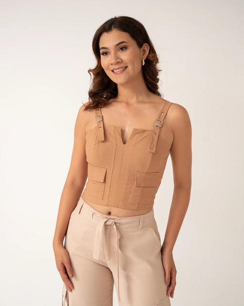 TOP DE TIRAS CON HEBILLAS REF 0503