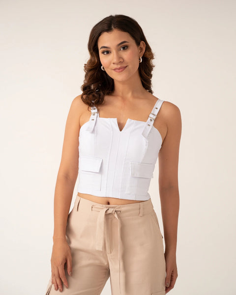 TOP DE TIRAS CON HEBILLAS REF 0503